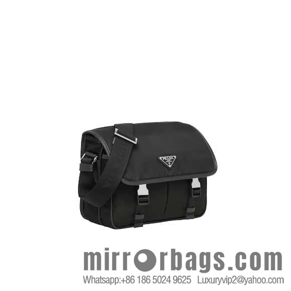 PRADA Prada Nylon Flip Handbag 2VD769M