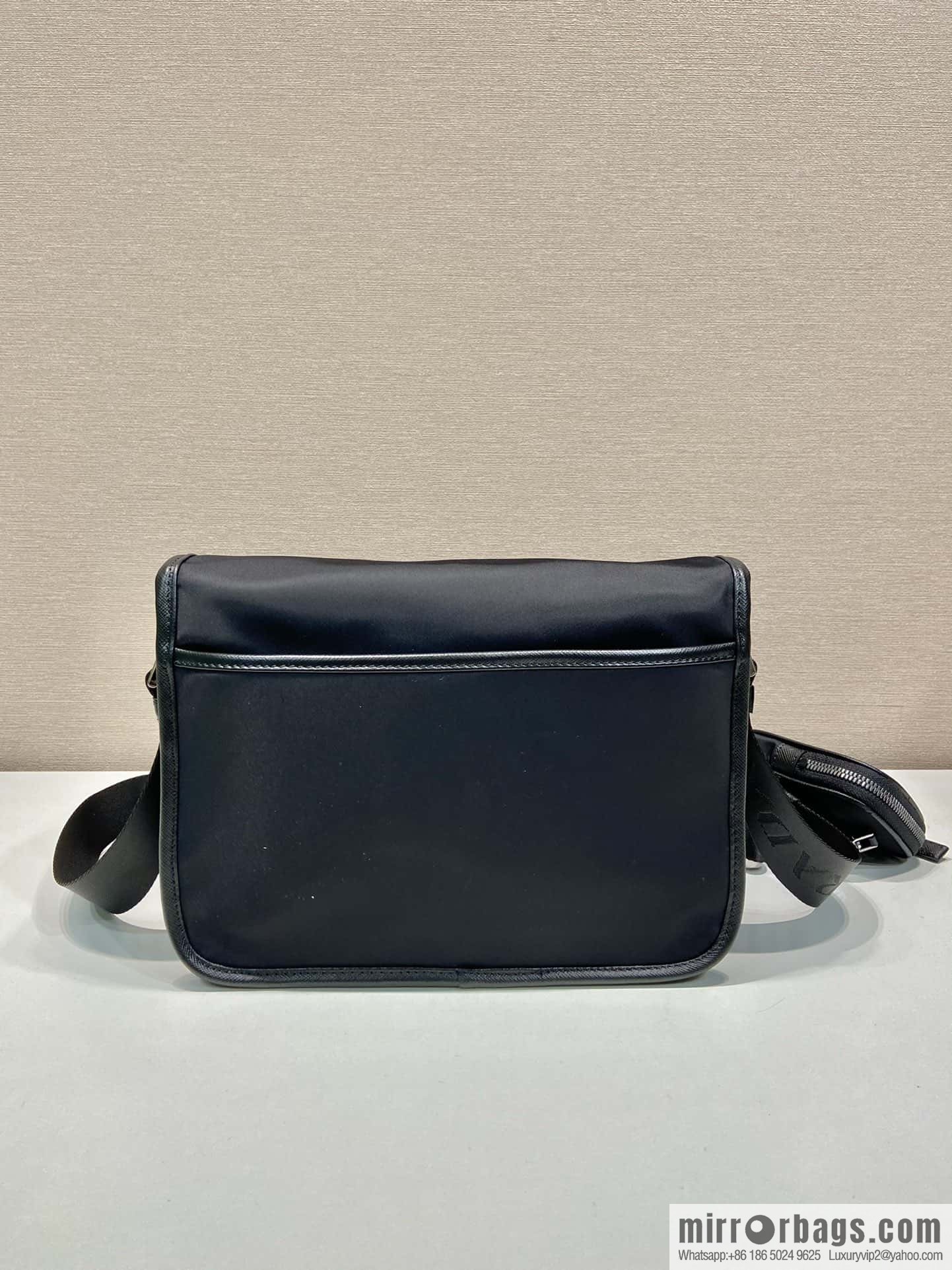 PRADA Prada Nylon Flip Handbag 2VD769M
