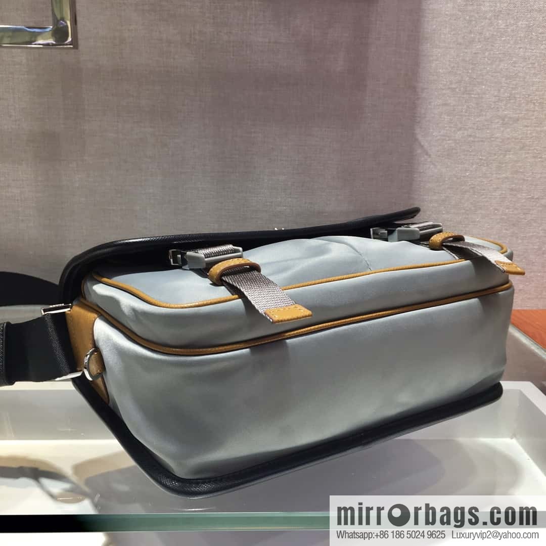 PRADA Prada Nylon Flip Handbag 2VD769M