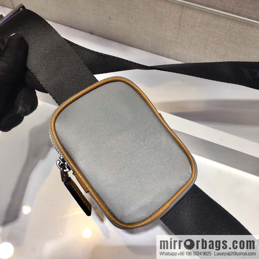 PRADA Prada Nylon Flip Handbag 2VD769M