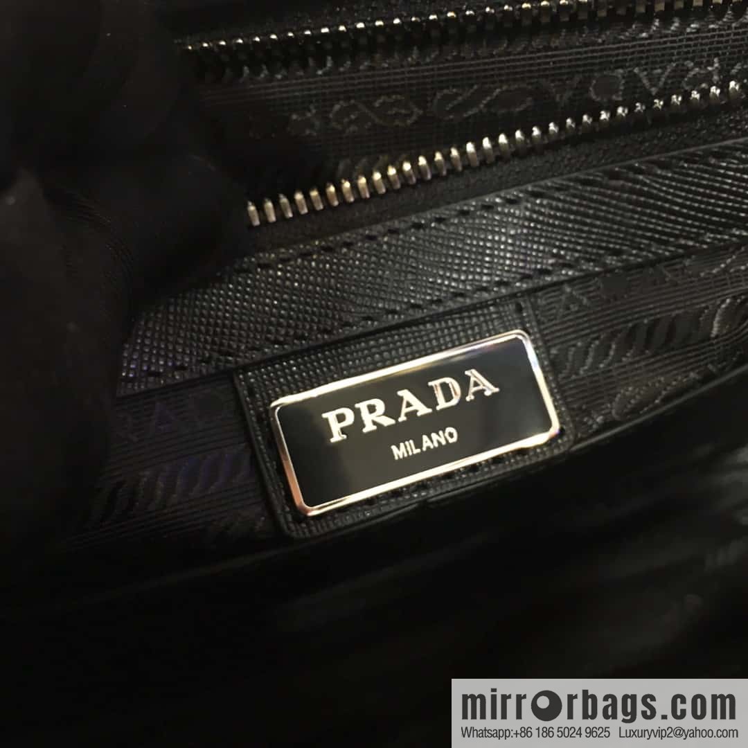 PRADA Prada Nylon Flip Handbag 2VD769M