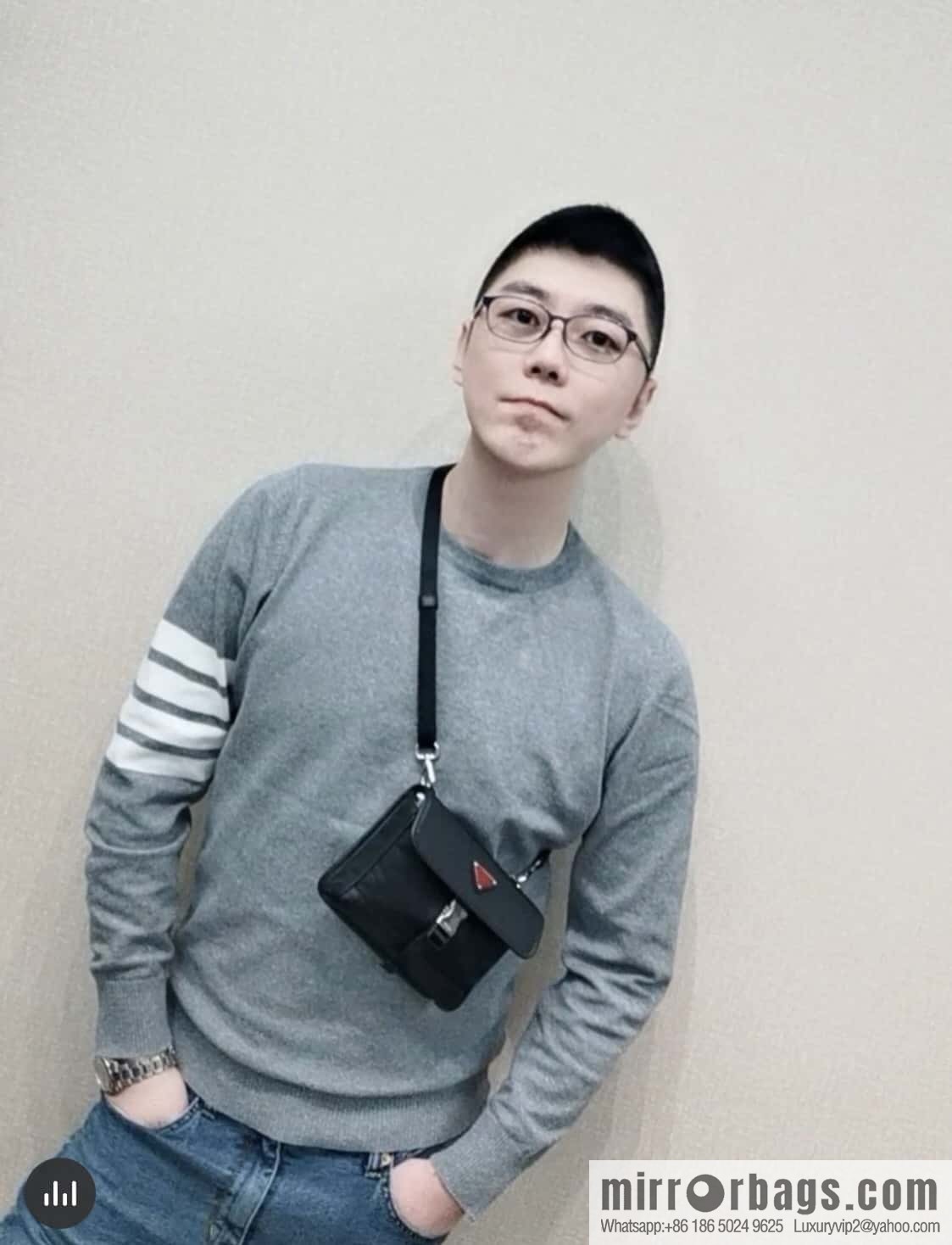 PRADA Prada new mini shape messenger bag 🎉 2ZH108 red label