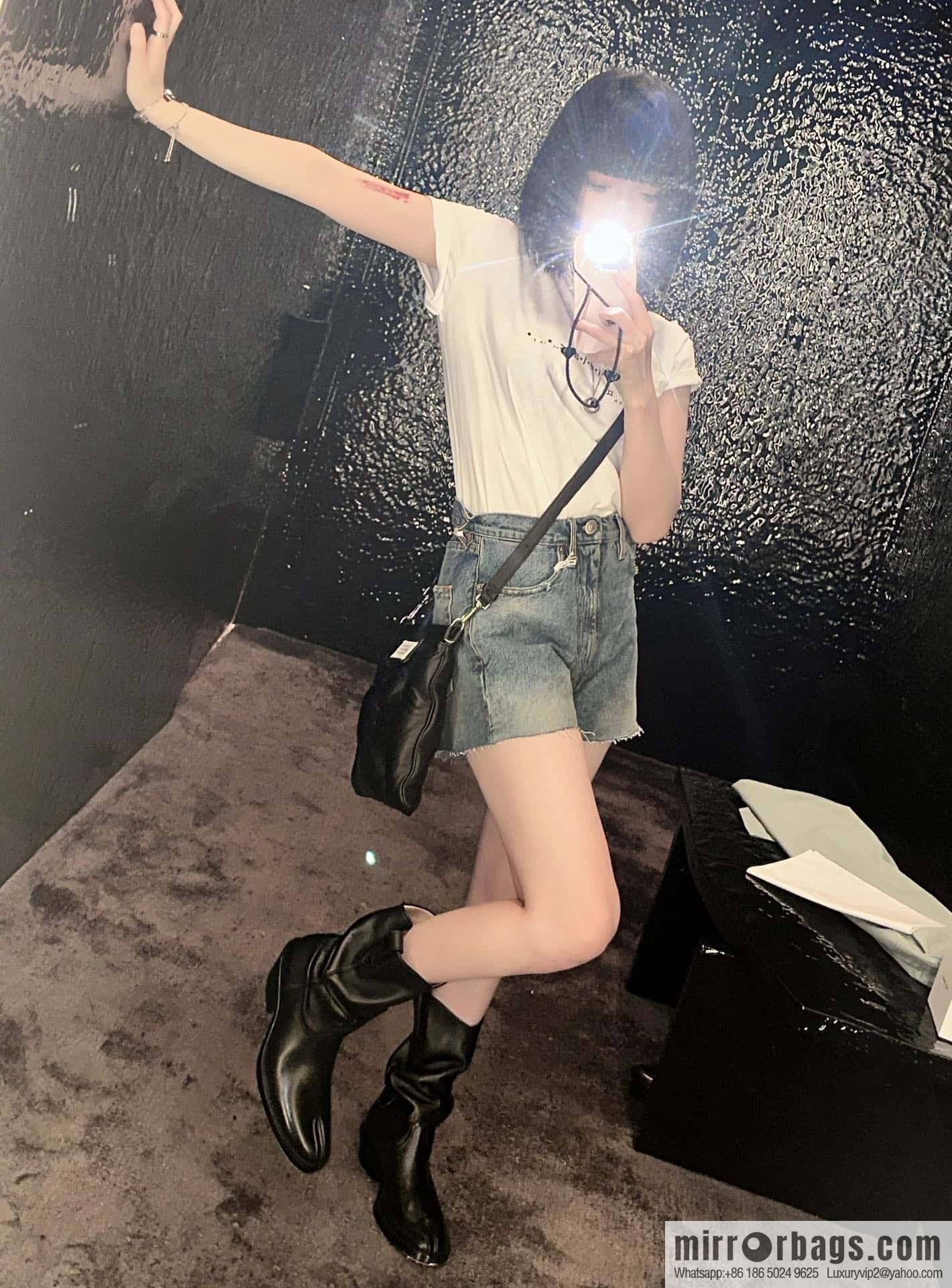 Maison Margiela Split-toed Western Cowboy Boots