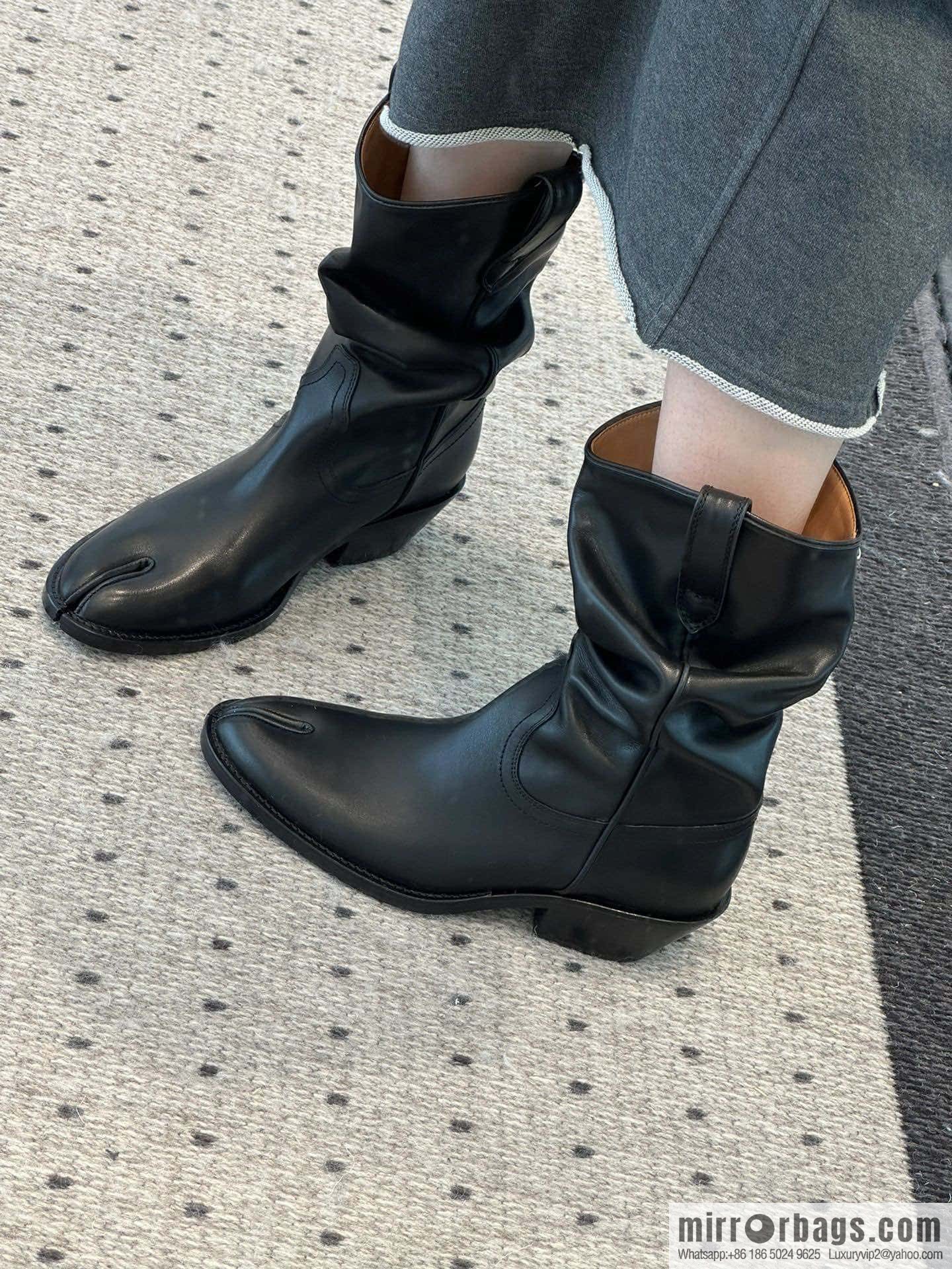 Maison Margiela Split-toed Western Cowboy Boots