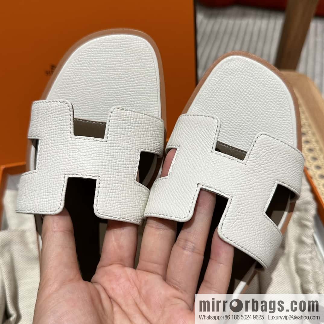 Hermes, classic slippers.