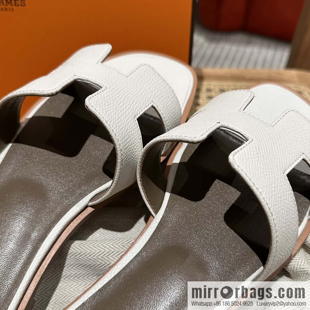 Hermes, classic slippers.