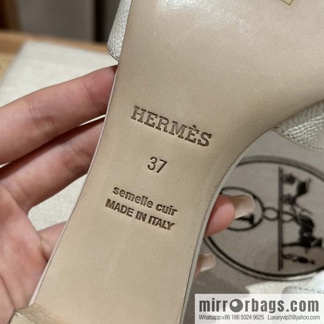 Hermes H Classic High Heels Sandals