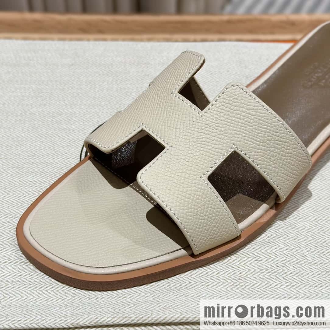 Hermes, classic slippers.