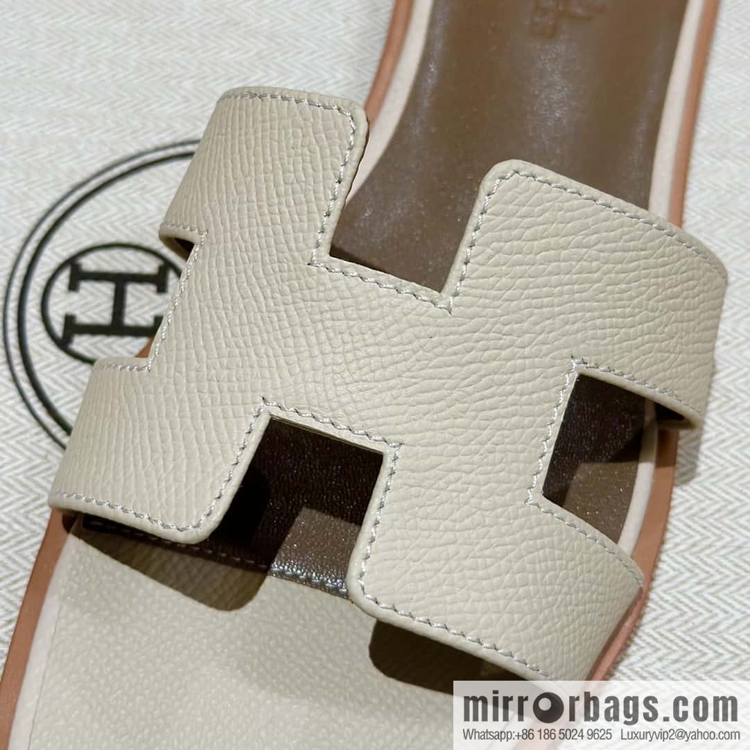Hermes, classic slippers.