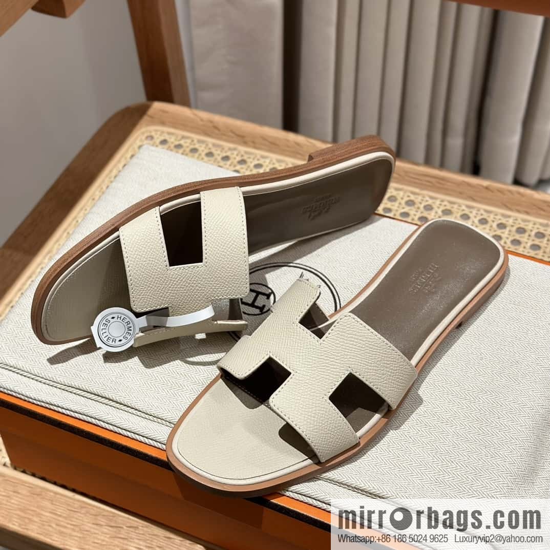 Hermes, classic slippers.