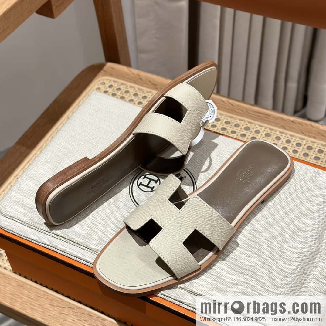 Hermes, classic slippers.
