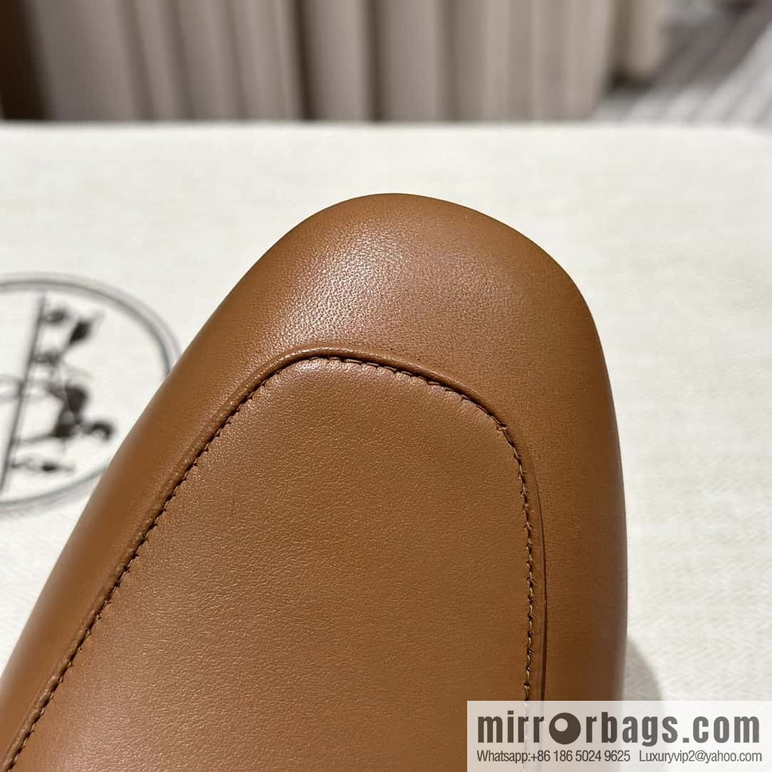 Hermès H's early spring new kelly buckle half drag