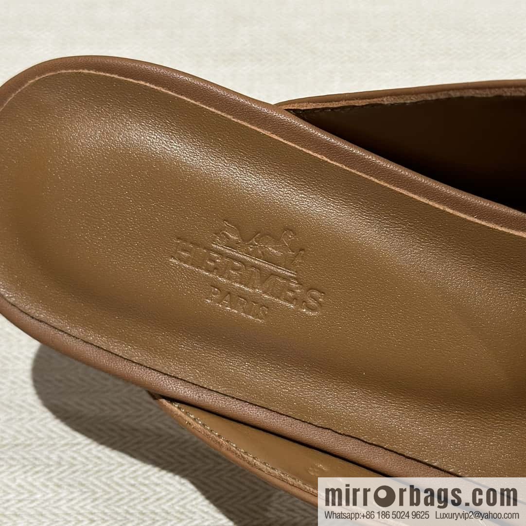 Hermès H's early spring new kelly buckle half drag