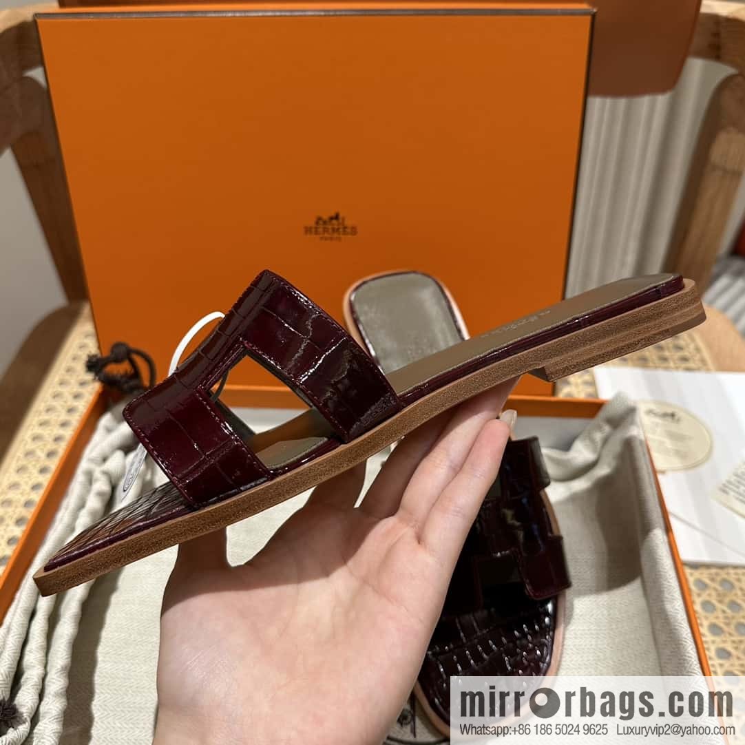 Hermès Classic H Tow Alligator Leather