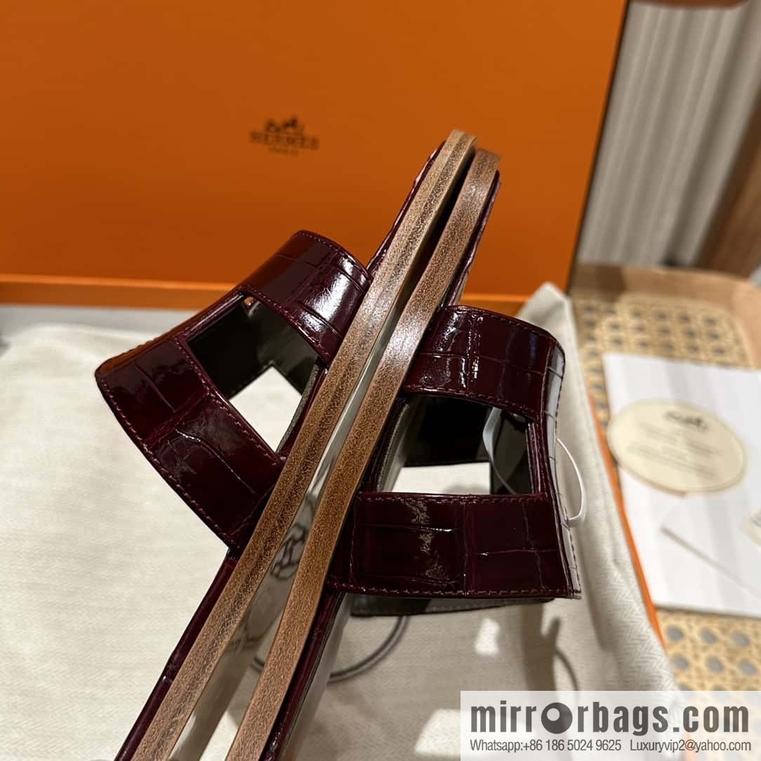 Hermès Classic H Tow Alligator Leather