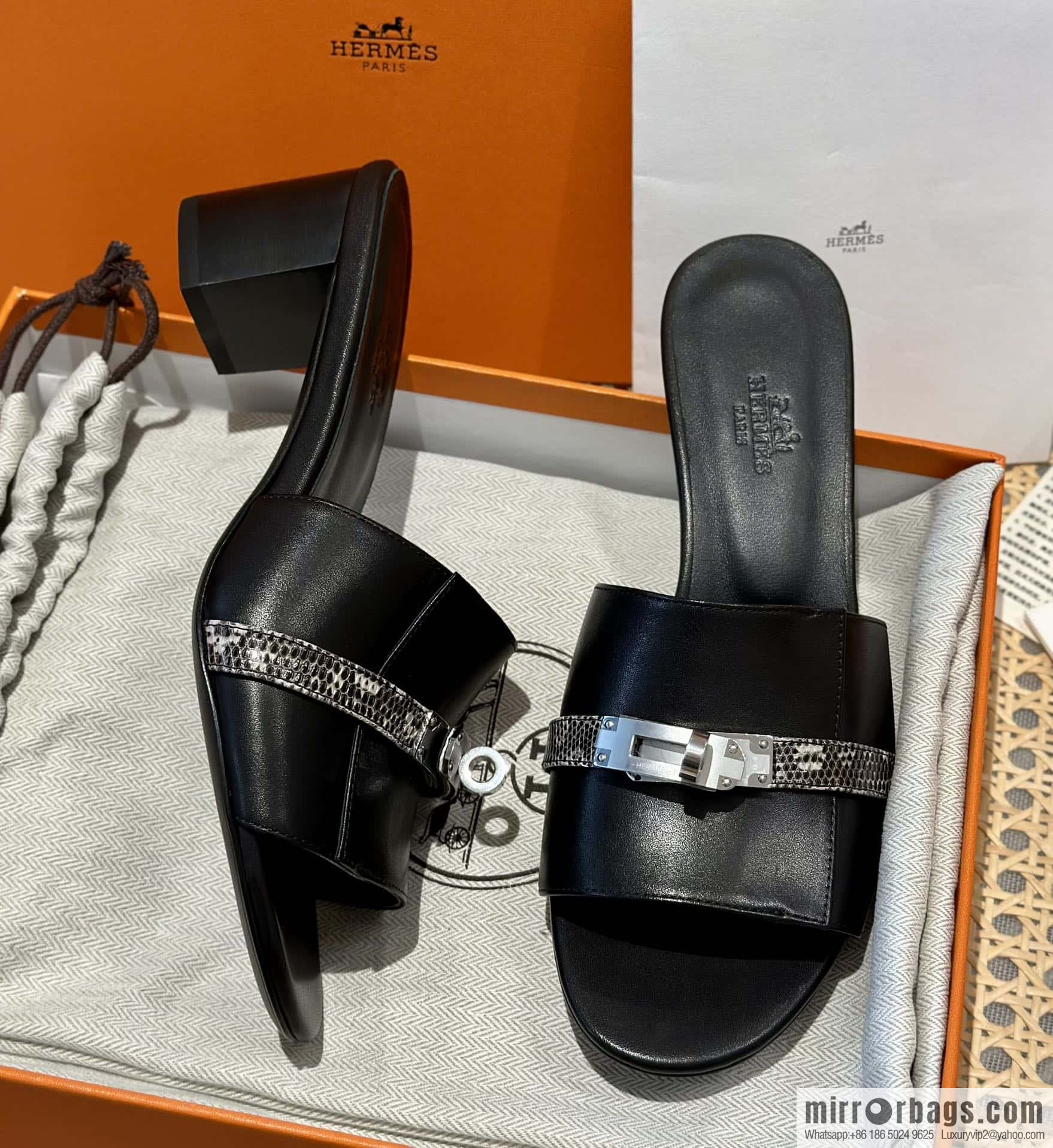 Hermes Kelly Buckle Lizard π¦ Strap High Heel