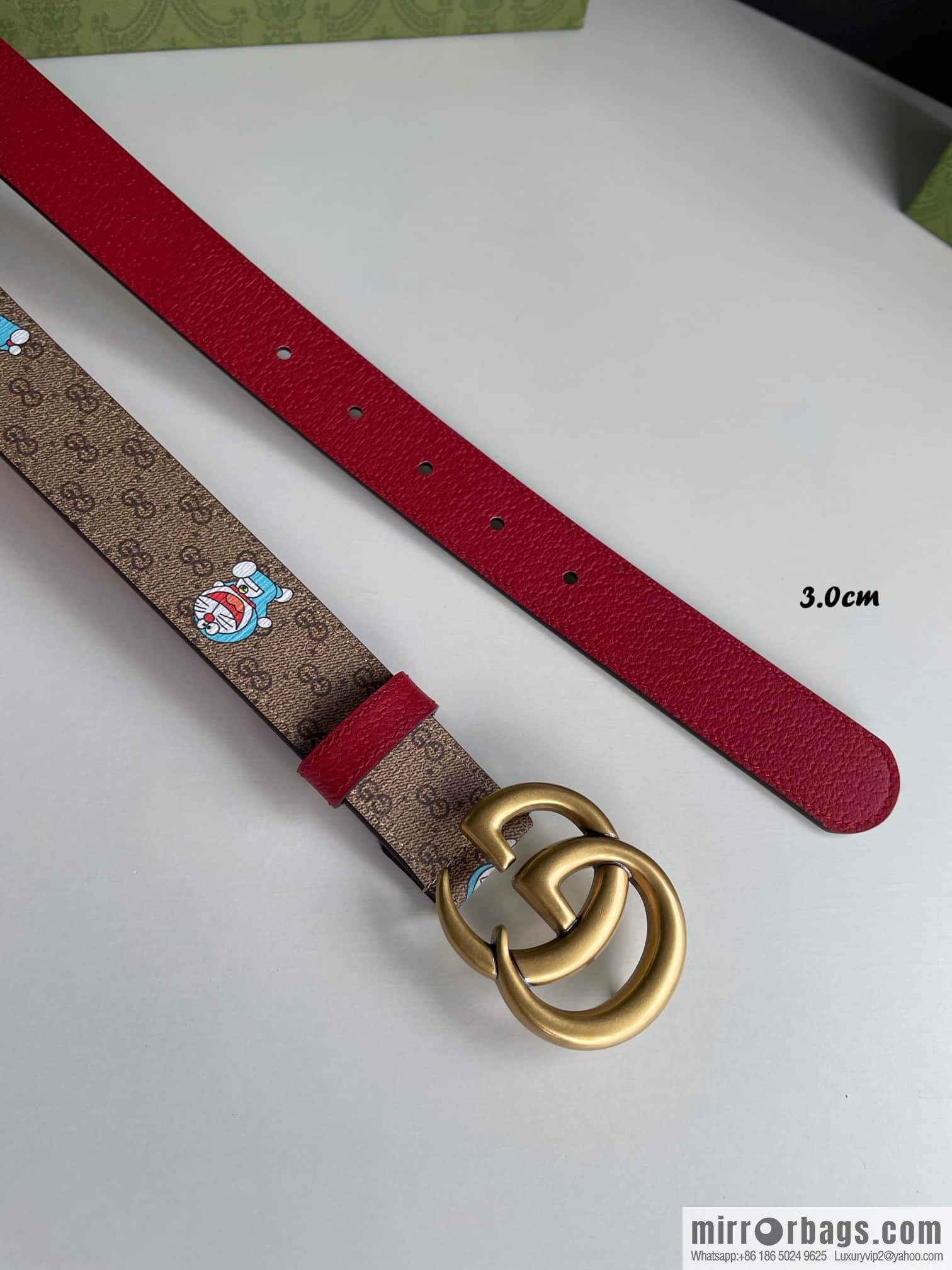 GUCCI Gucci, a collection of flowers and floral prints by artist Ken Scott, double G belt buckle 3.0cm belt