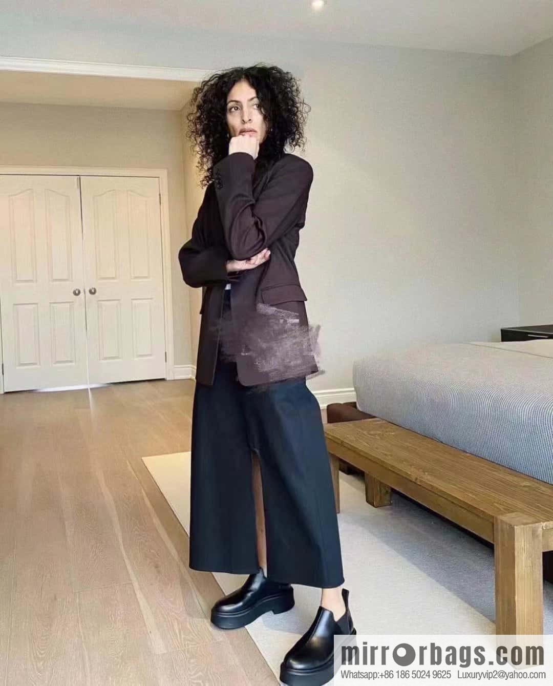 THE ROW platform boots