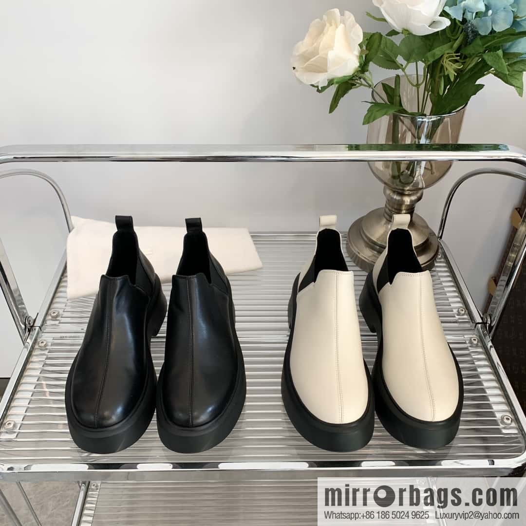 THE ROW platform boots
