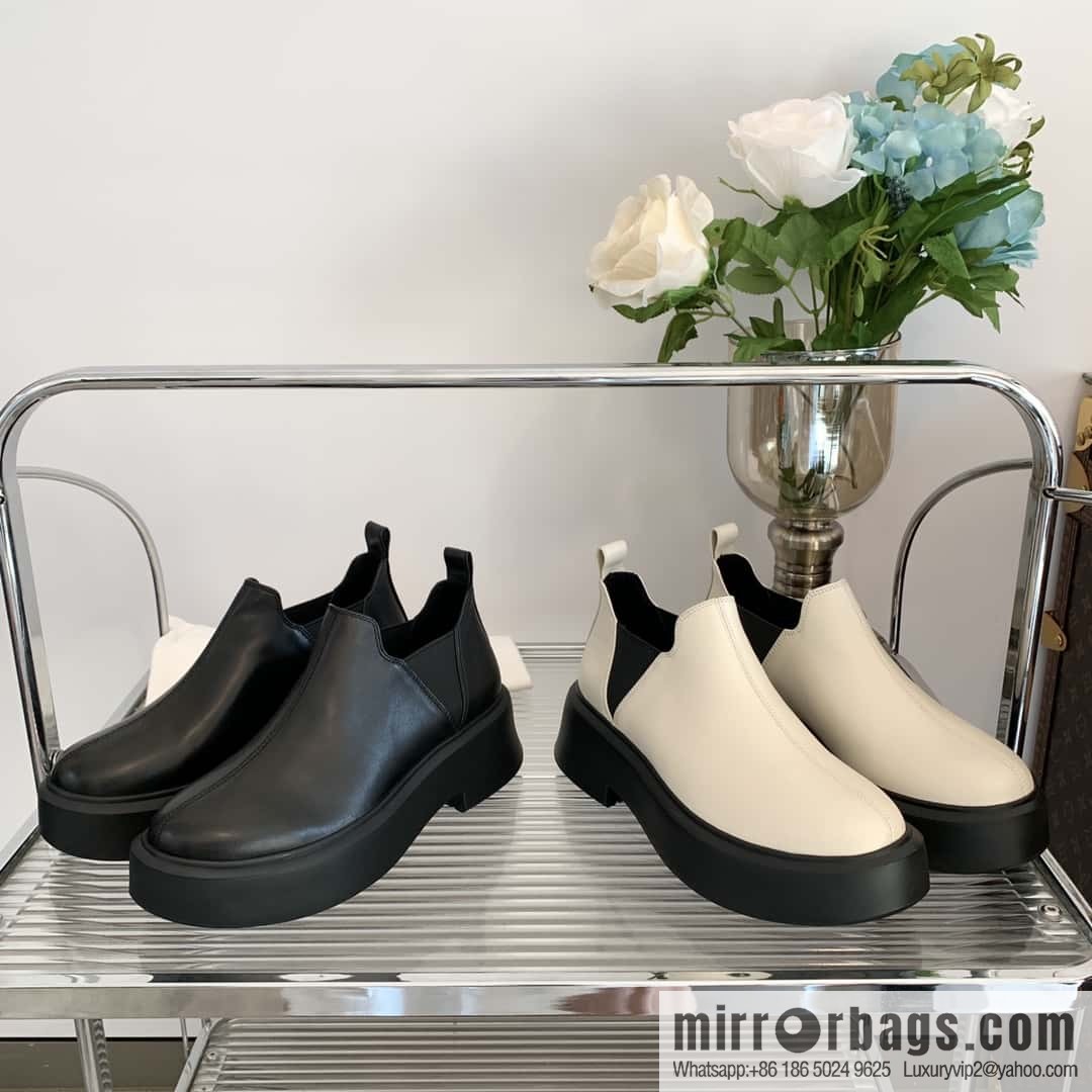 THE ROW platform boots