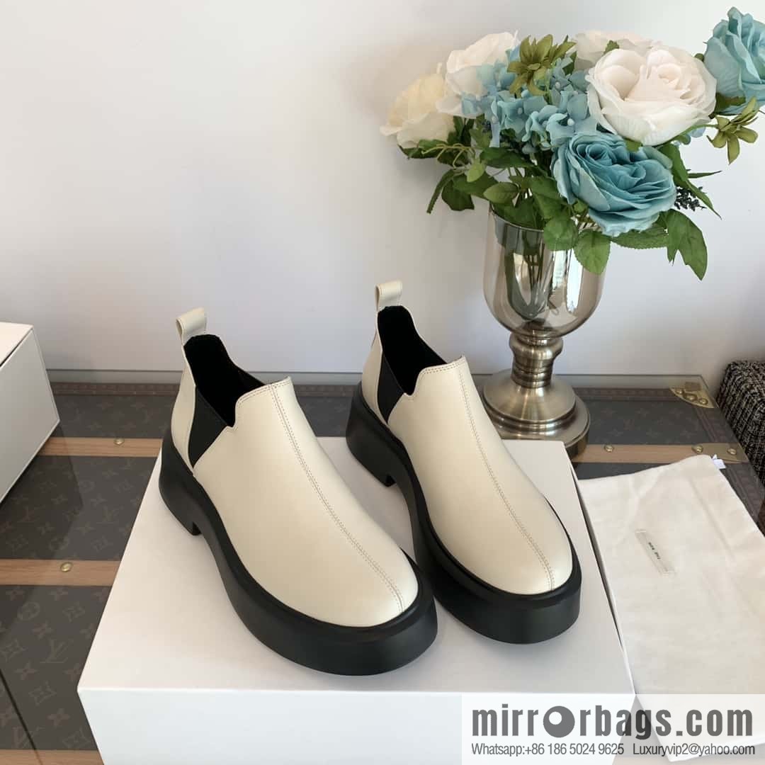THE ROW platform boots