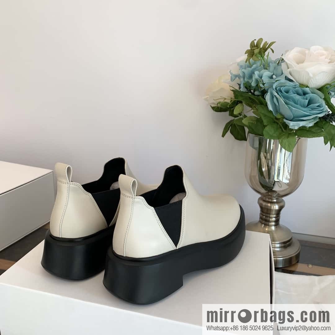 THE ROW platform boots