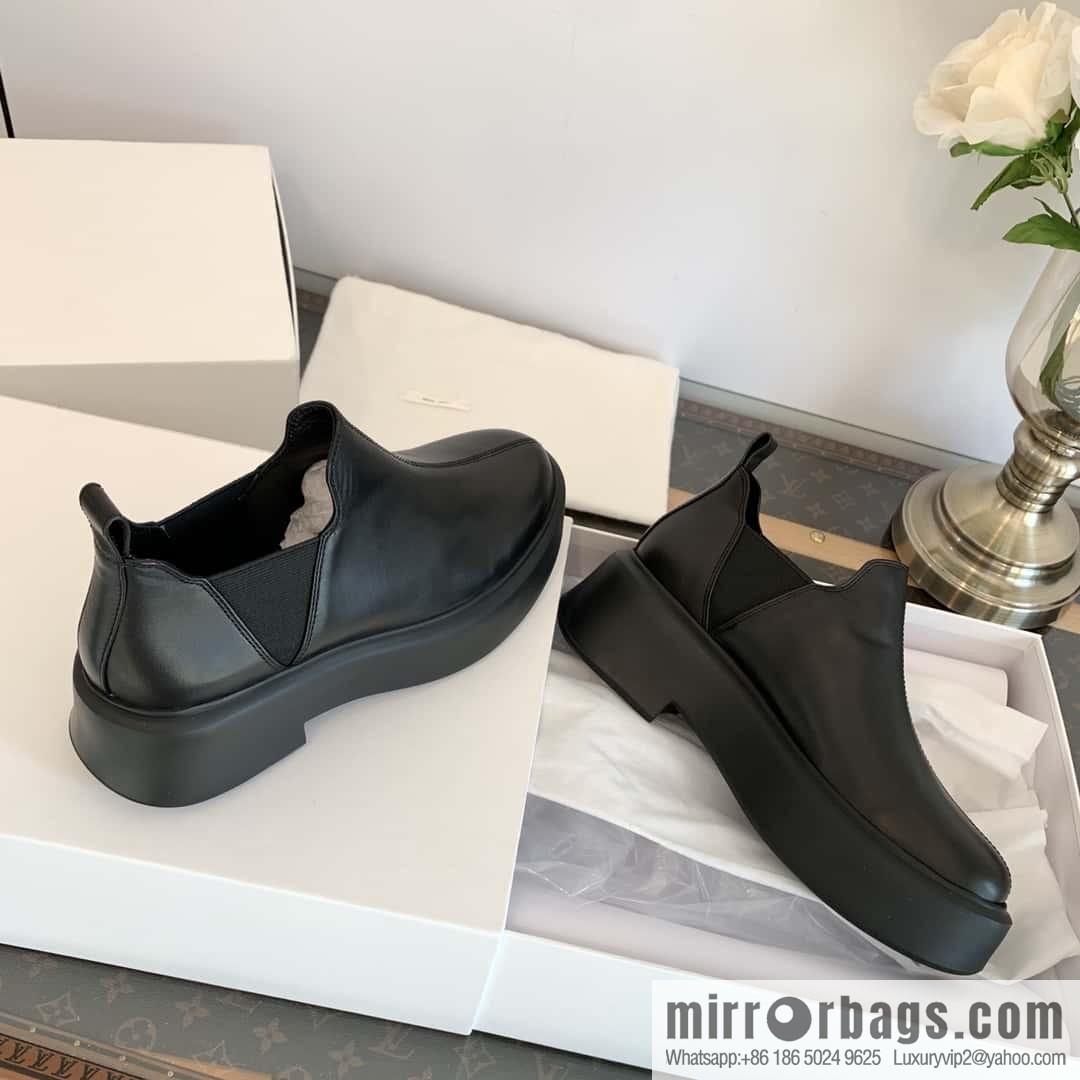 THE ROW platform boots