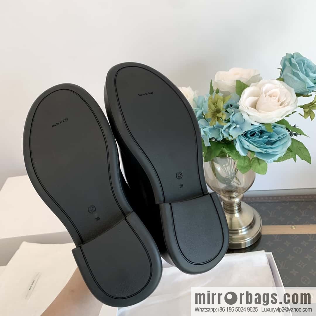 THE ROW platform boots