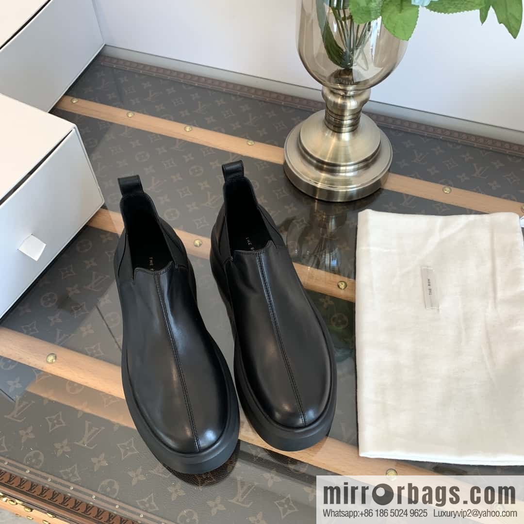 THE ROW platform boots