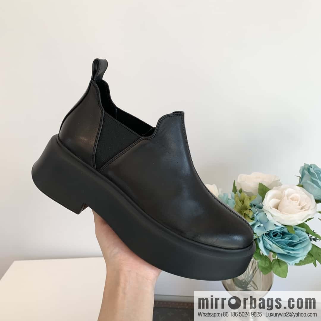THE ROW platform boots