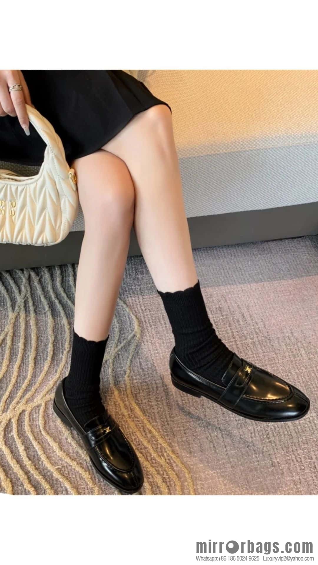 CELINE Small Arc de Triomphe Loafers