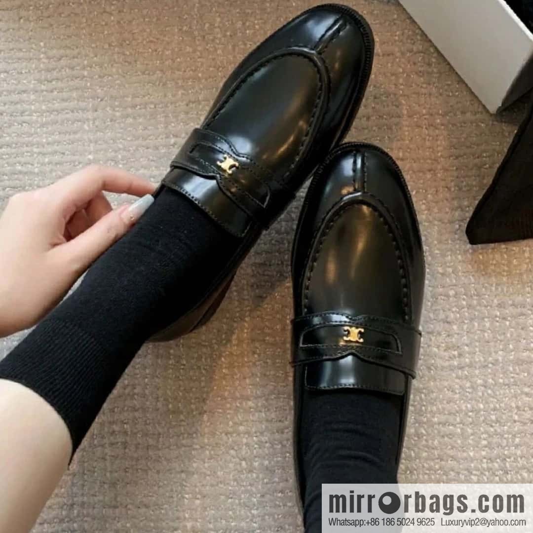 CELINE Small Arc de Triomphe Loafers