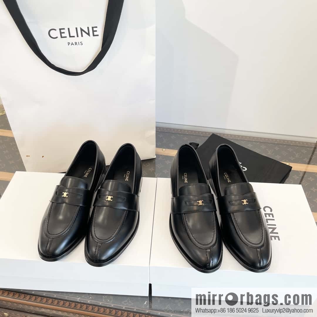 CELINE Small Arc de Triomphe Loafers