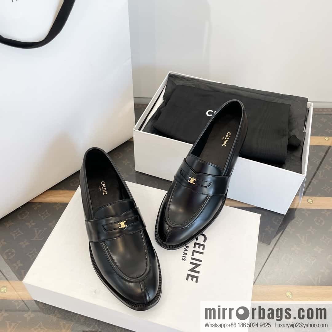 CELINE Small Arc de Triomphe Loafers