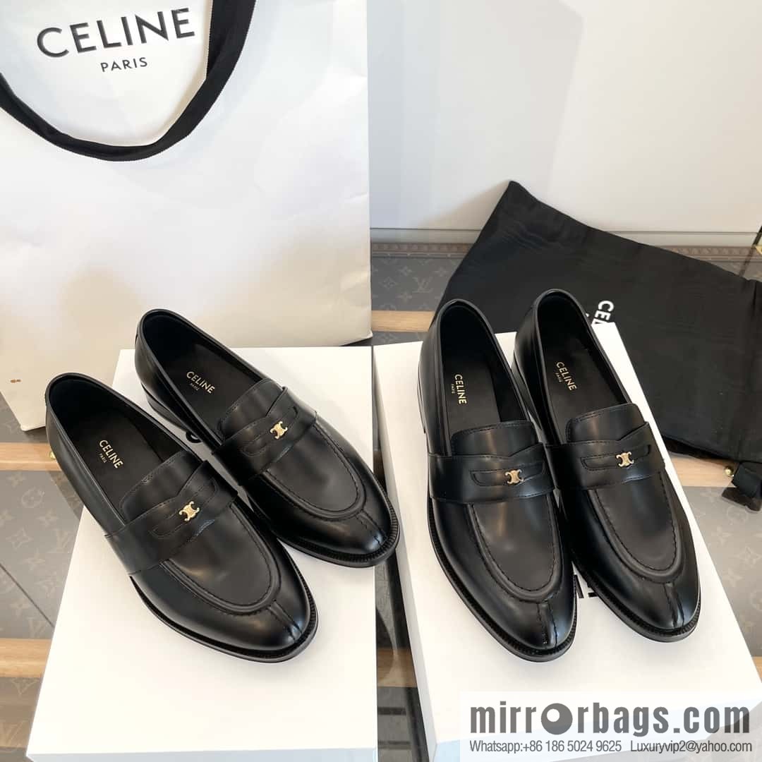 CELINE Small Arc de Triomphe Loafers