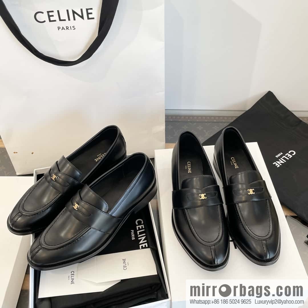 CELINE Small Arc de Triomphe Loafers