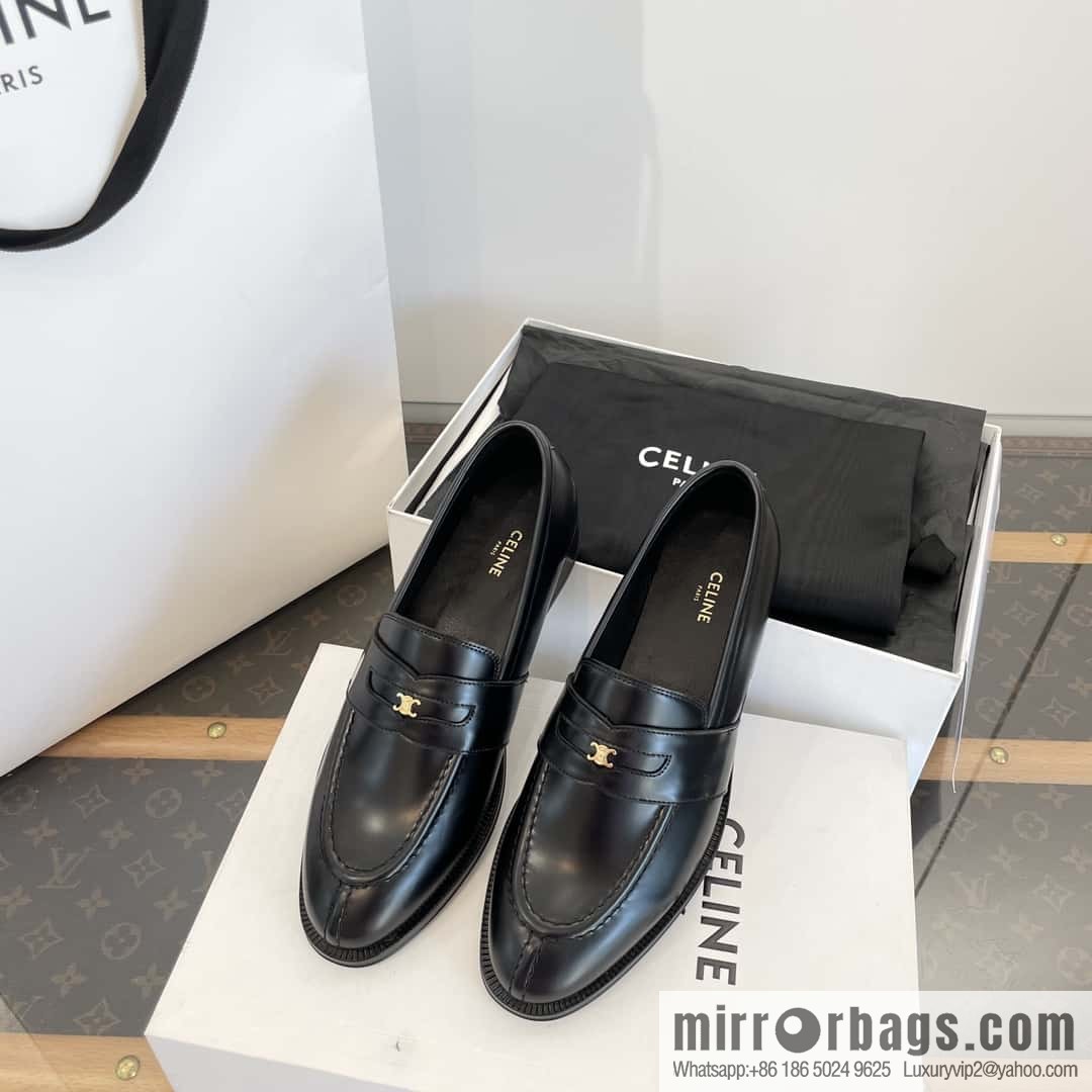 CELINE Small Arc de Triomphe Loafers