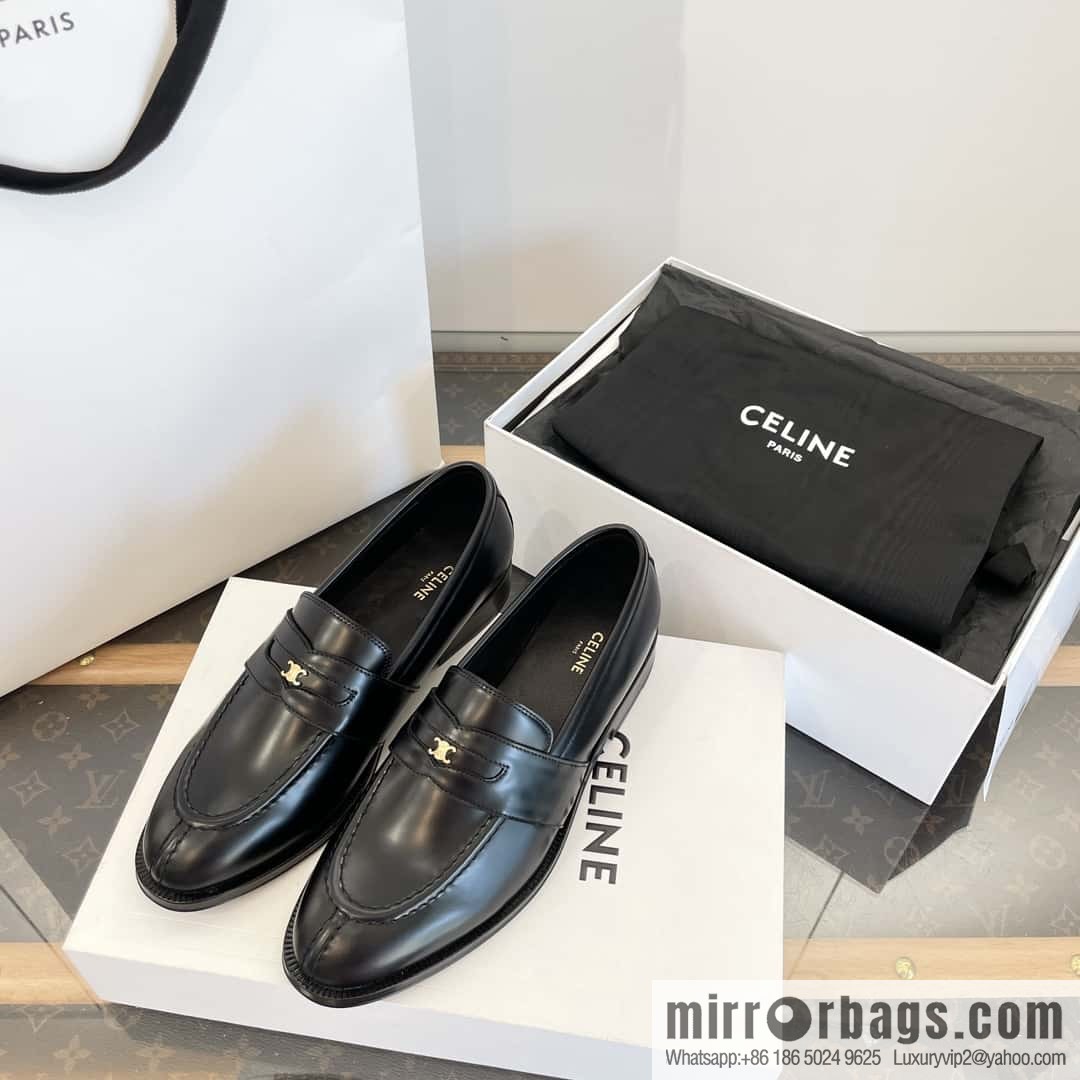 CELINE Small Arc de Triomphe Loafers