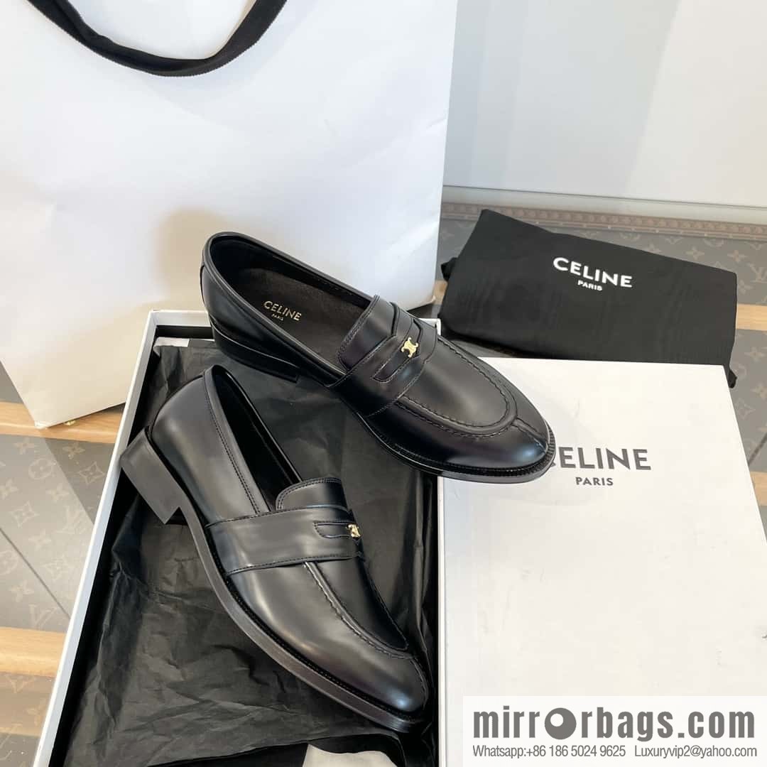 CELINE Small Arc de Triomphe Loafers