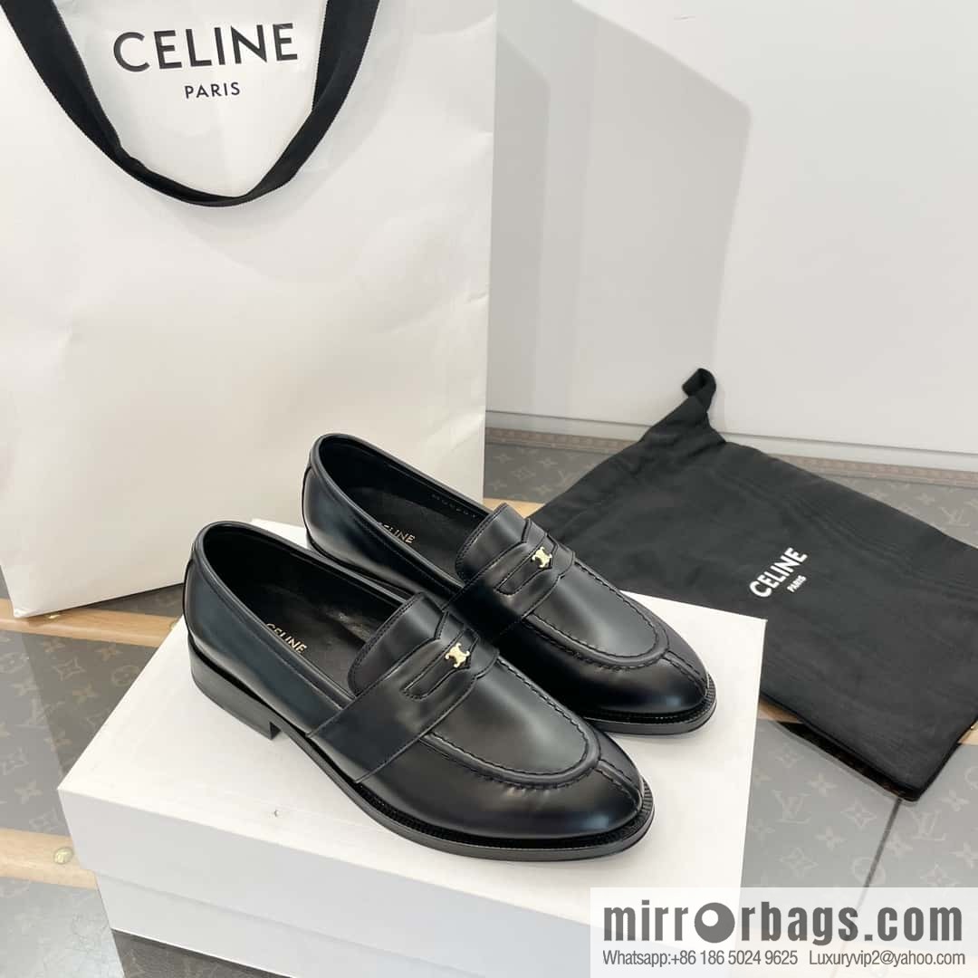 CELINE Small Arc de Triomphe Loafers