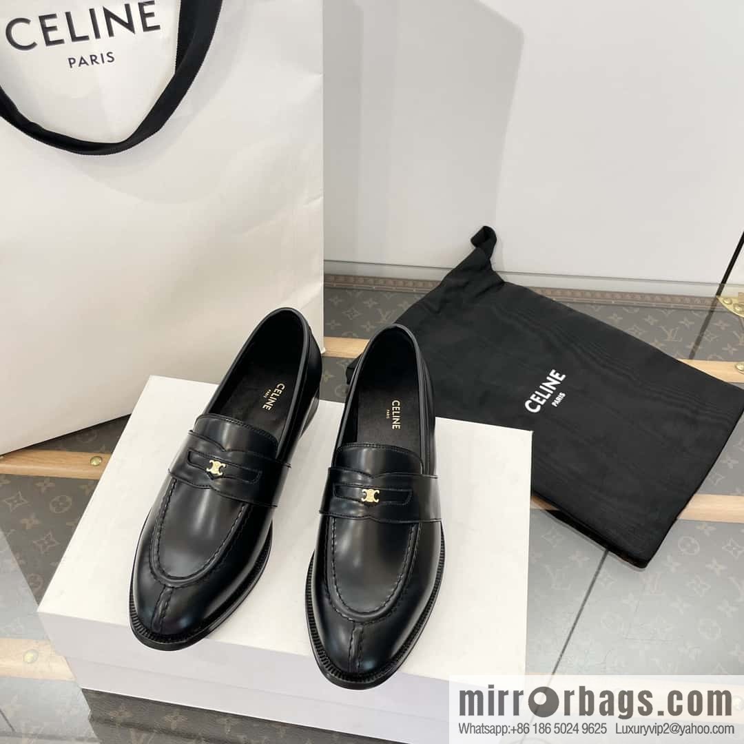 CELINE Small Arc de Triomphe Loafers