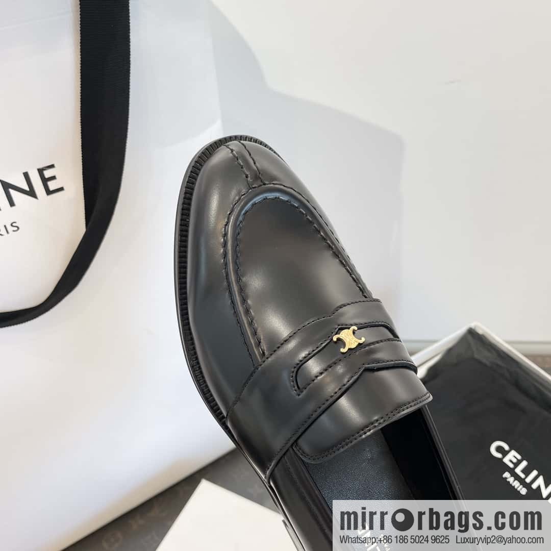 CELINE Small Arc de Triomphe Loafers