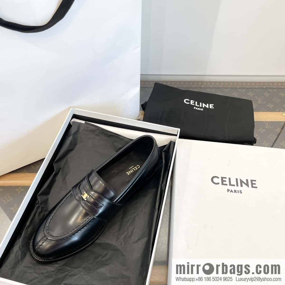 CELINE Small Arc de Triomphe Loafers