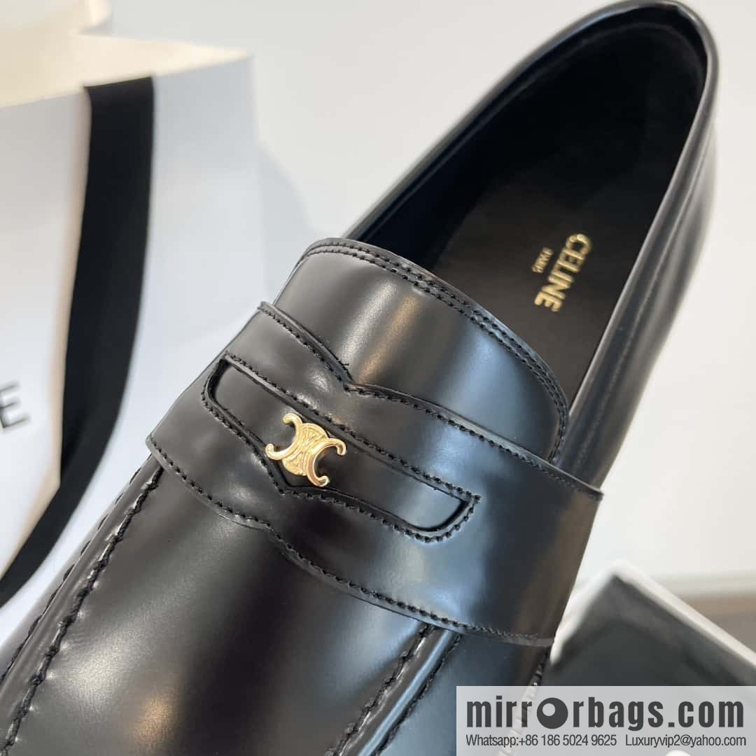 CELINE Small Arc de Triomphe Loafers