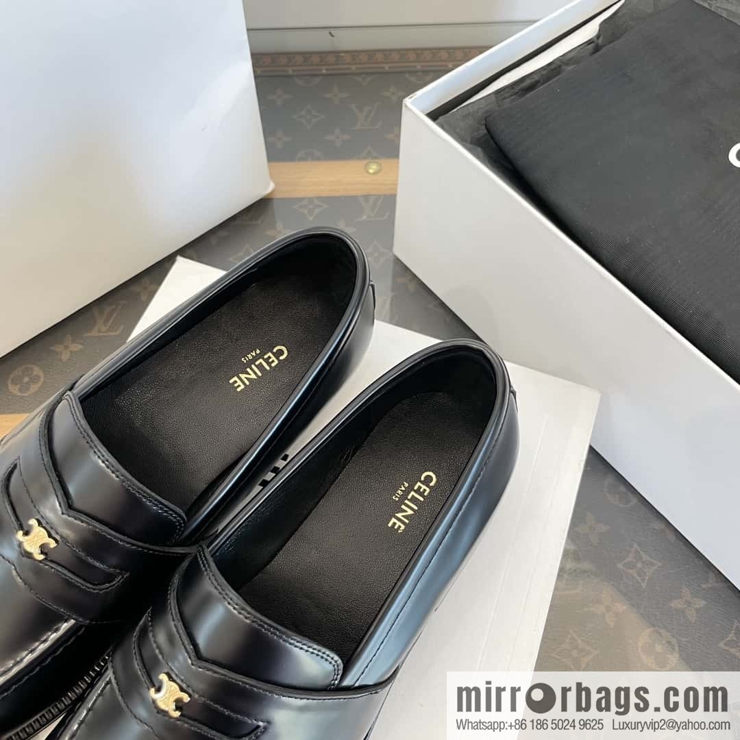 CELINE Small Arc de Triomphe Loafers