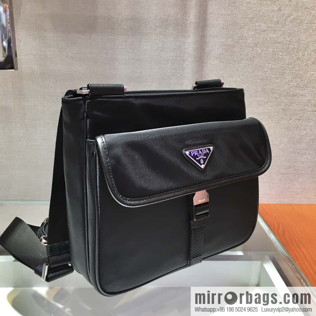 PRADA Prada's new three-in-one combination male oblique span bag 2VH110