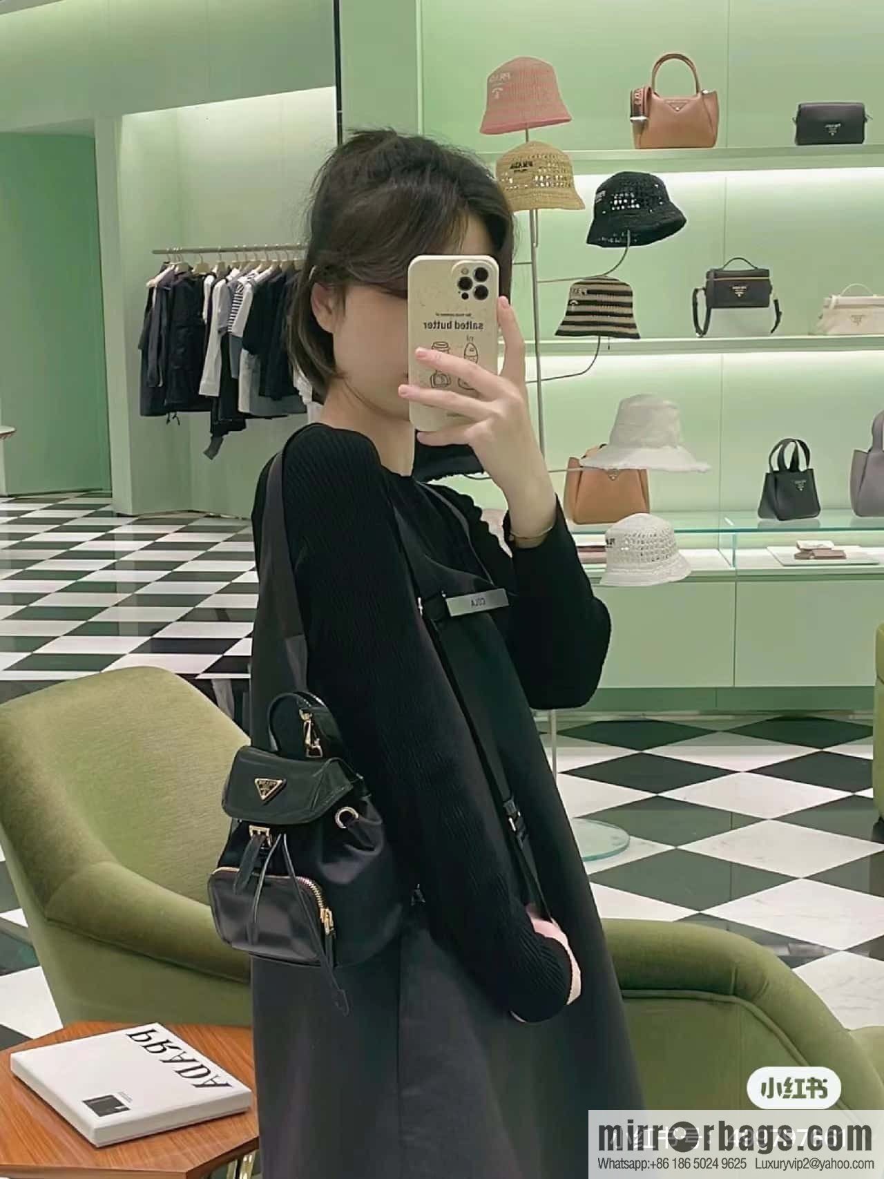 Prada new shoulder mini 1BZ075 mini
