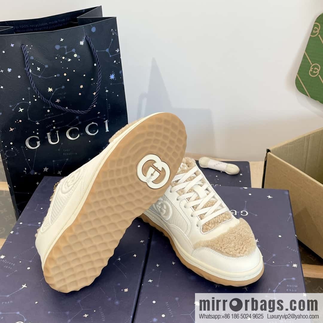 GUCCI Gucci mac80 series autumn and winter Mao Mao sports shoes