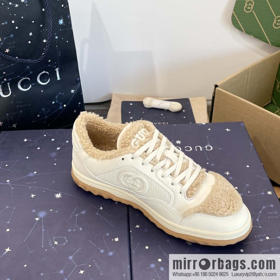 GUCCI Gucci mac80 series autumn and winter Mao Mao sports shoes