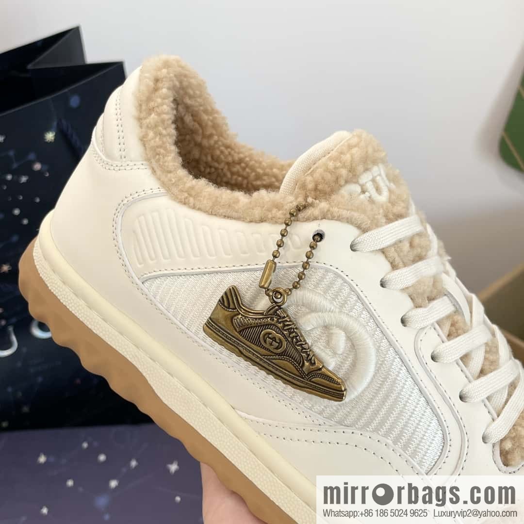 GUCCI Gucci mac80 series autumn and winter Mao Mao sports shoes